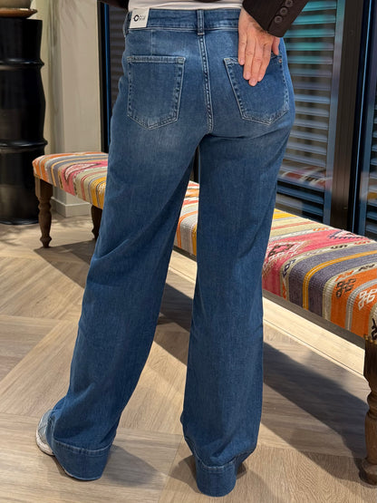 COJ Jeans Layla Medium Blue - Peet kleding