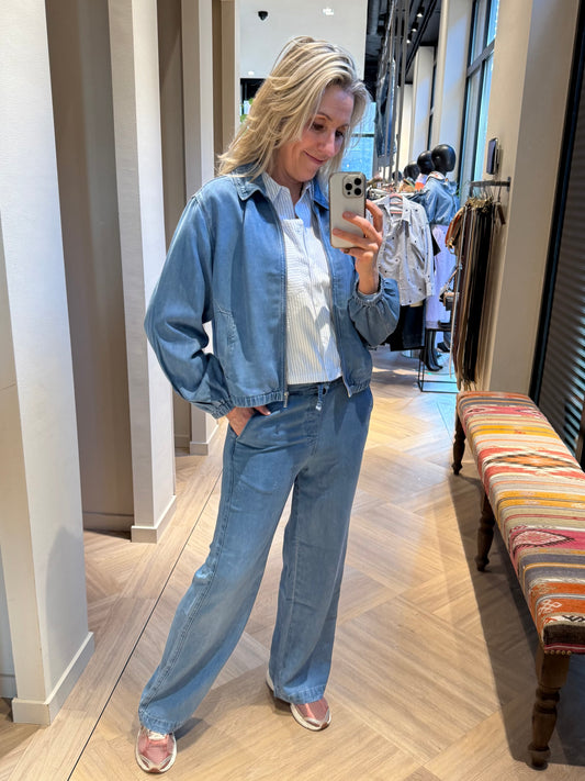 Rino & Pelle Myla Jacket Blauw - Peet kleding