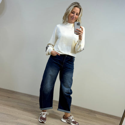 Triple Nine - Travel Trui Sophie Ecru - 9004