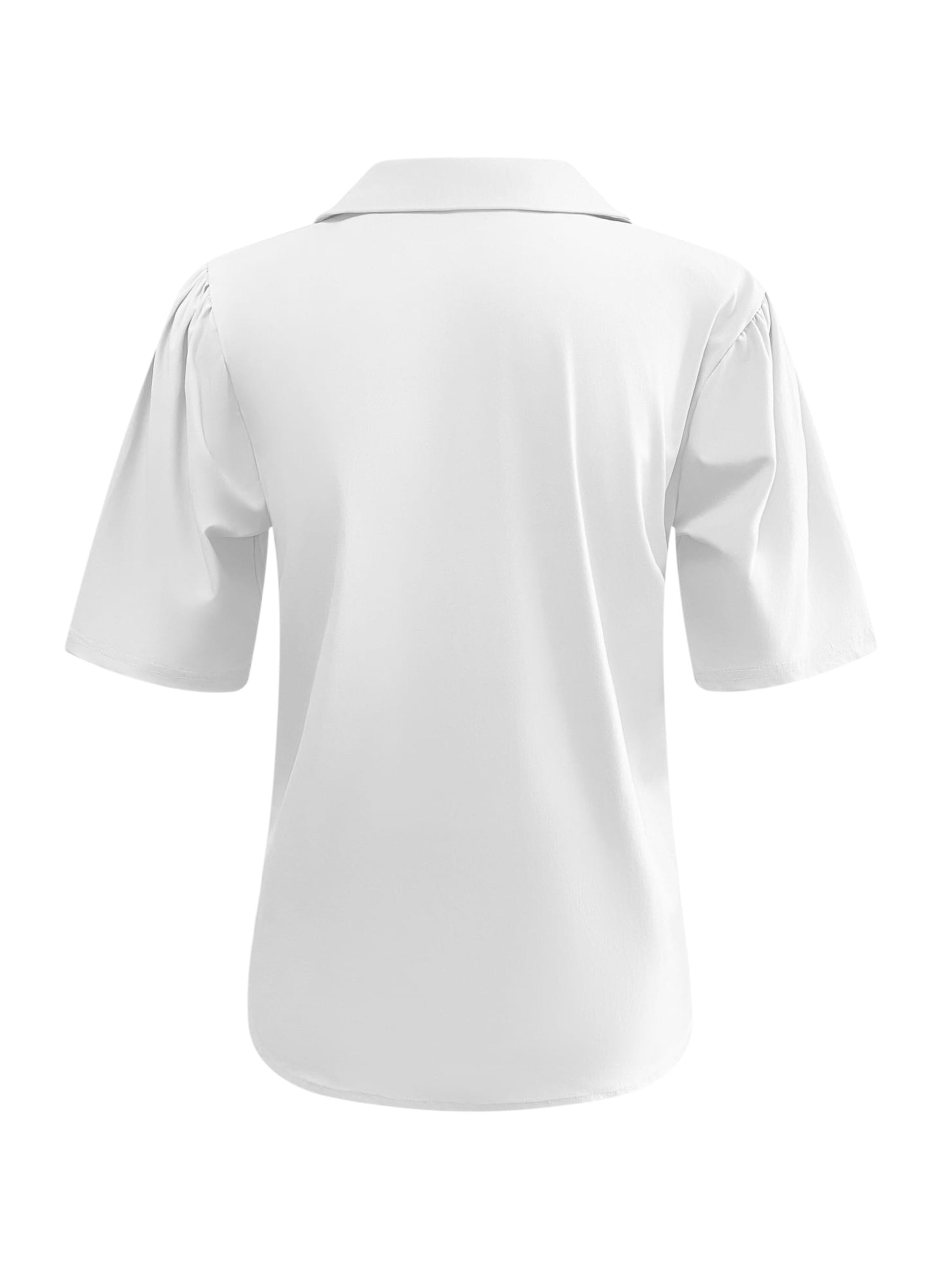 Triple Nine - Travel Blouse Camille Wit - 5931 - Peet kleding