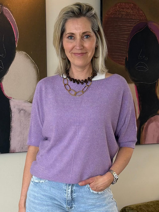 Top Olivia Lila - Peet kleding