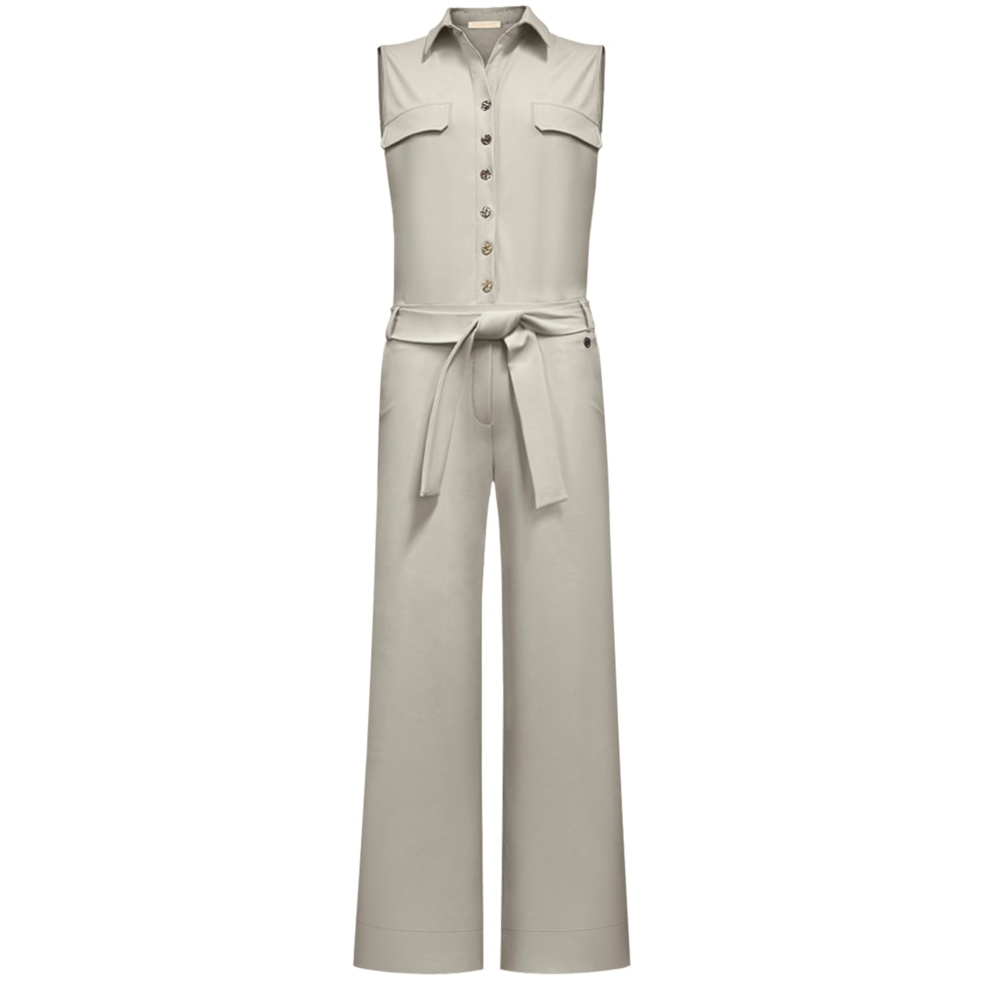 Triple Nine - Travel Jumpsuit Pebbles Beige - 51901 - Peet kleding