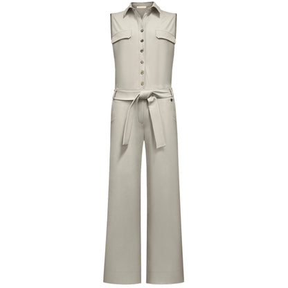 Triple Nine - Travel Jumpsuit Pebbles Beige - 51901 - Peet kleding