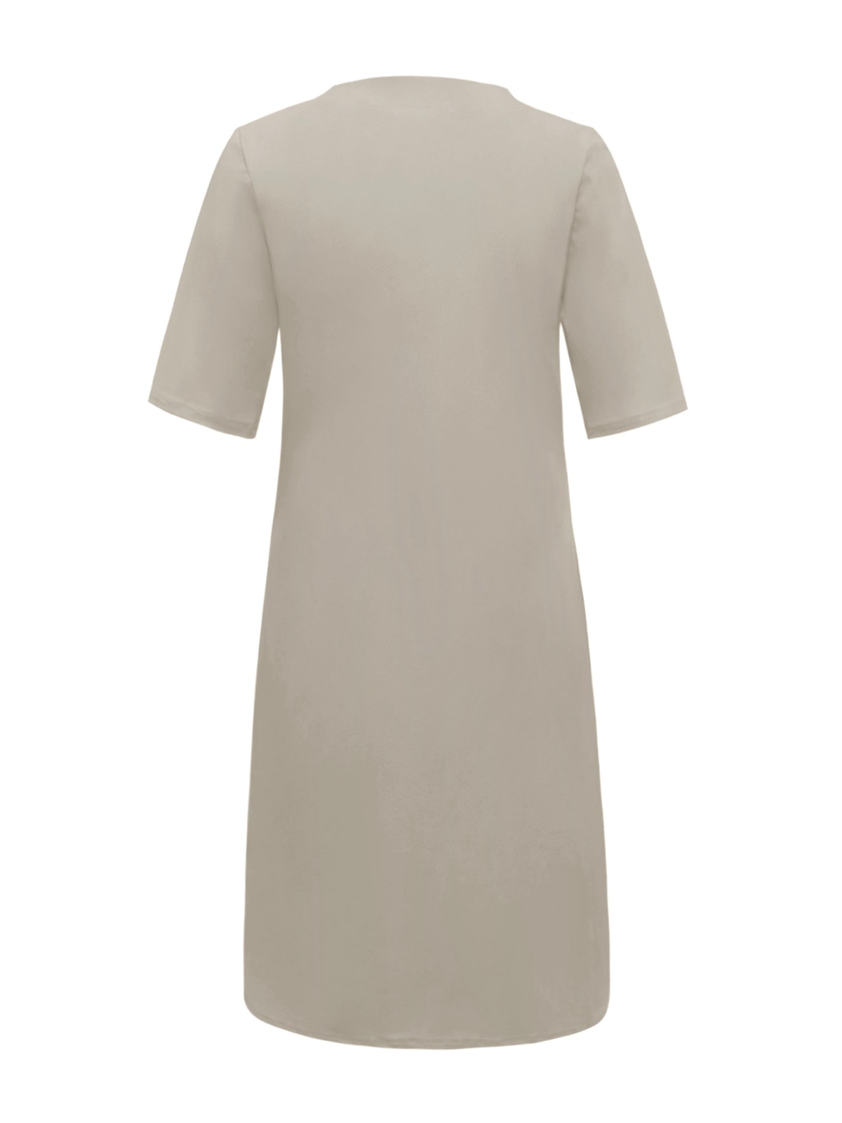Triple Nine - Travel Jurk Indy Beige - 51805 - Peet kleding