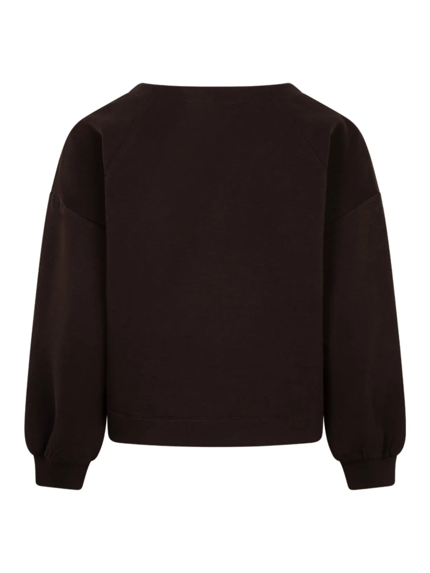 Red Button Skyler Top Scuba Espresso - Peet kleding