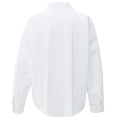 Yaya Poplin Blouse Wit - Peet kleding