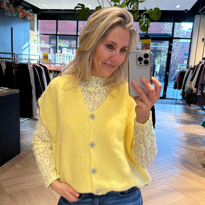 Top Diva Kant Geel - Peet kleding