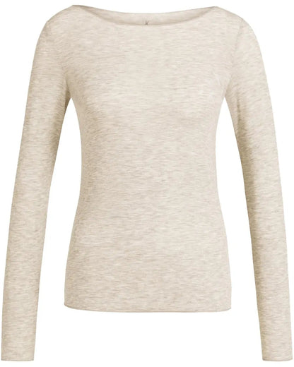 Yaya Longsleeve Cashmere Grey Melange