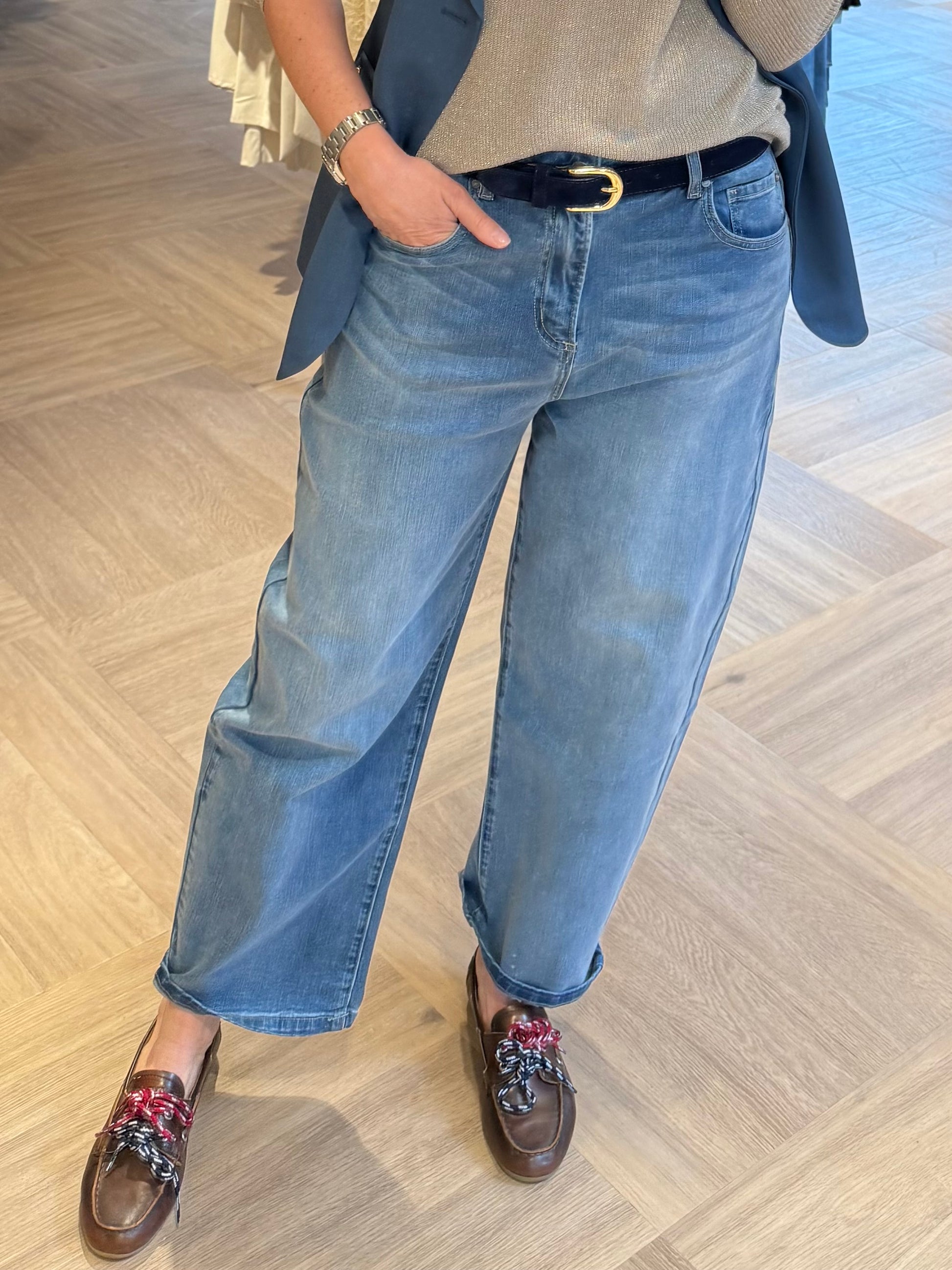 Zhrill Jeans Iza Medium Blue - Peet kleding
