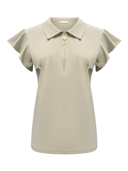 Triple Nine Travel Top Fia Beige - 6937 - Peet kleding