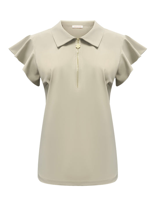 Triple Nine Travel Top Fia Beige - 6937 - Peet kleding