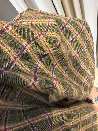 Blouse Ruit Roos Groen - Peet kleding