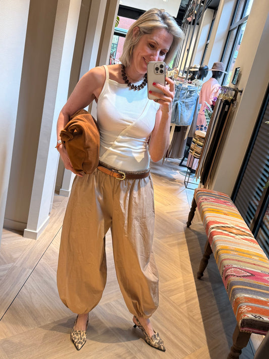 Copenhage Muse Siv Top Offwhite - Peet kleding