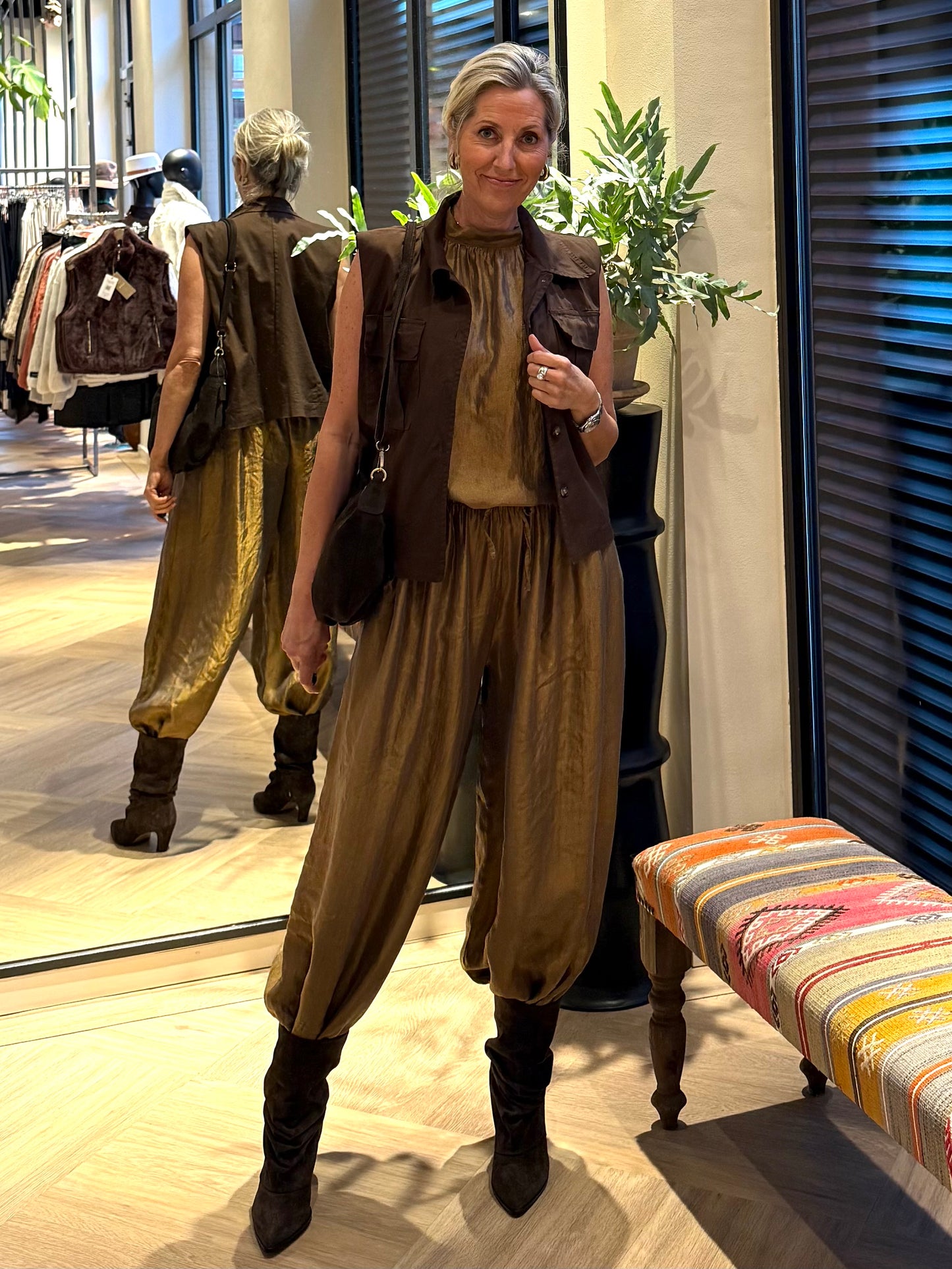 Gilet Fanny Cargo Bruin