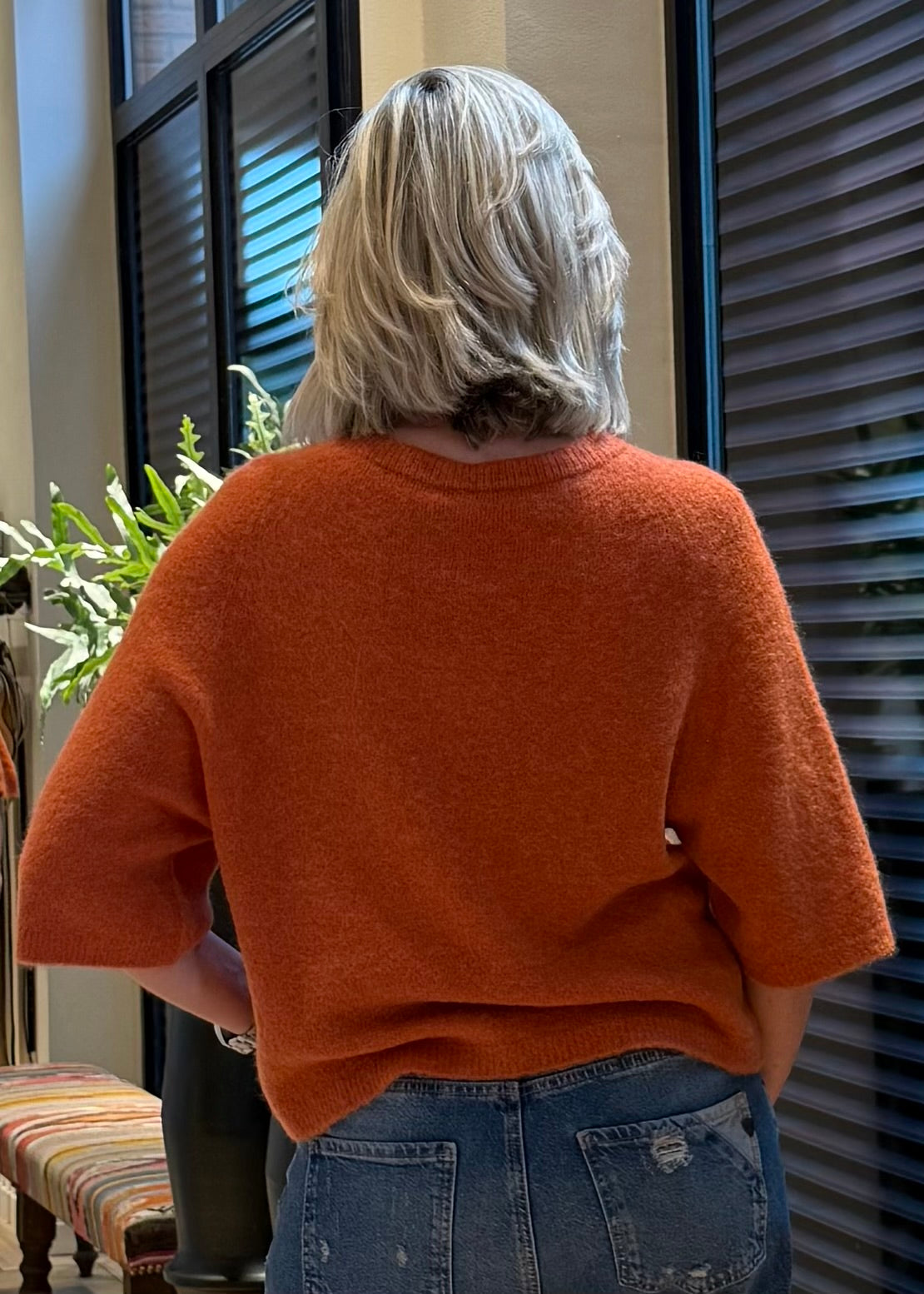 Alpaca Top Silvi Brique - Peet kleding
