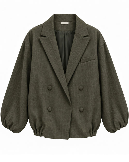 Blazer Fanny Army Groen Mêlee - Peet kleding