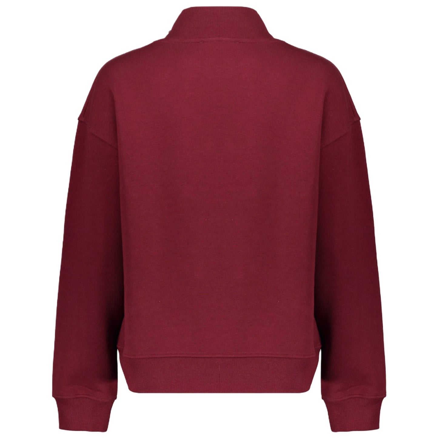 Geisha Sweater Gouden Knoop Bordeaux - Peet kleding