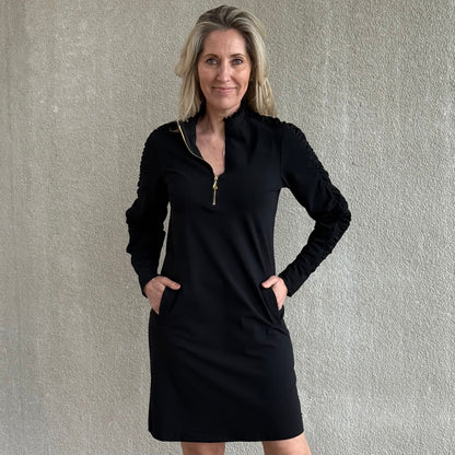 Triple Nine - Travel Jurk Mares Zwart - 51815 - Peet kleding