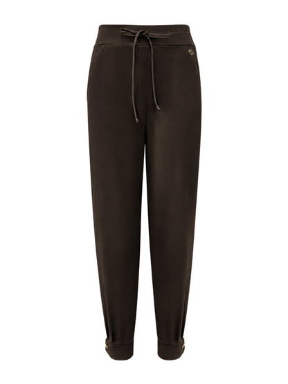 Triple Nine - Travel Broek Balloon Donkerbruin - 3004 - Peet kleding