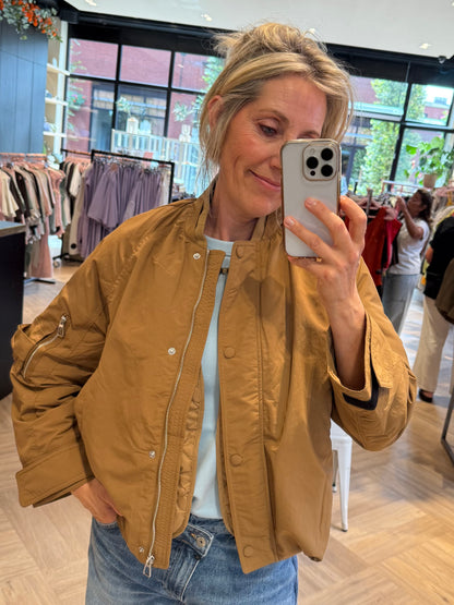 With Black Grappy Bomber Camel
