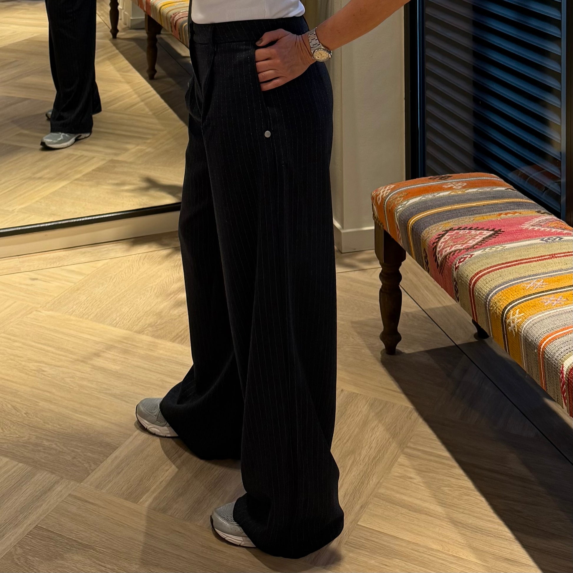 Zhrill Broek Greta Antraciet - Peet kleding