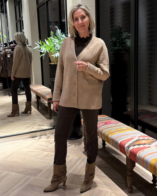 Yaya Tregging Delioso Brown - Peet kleding