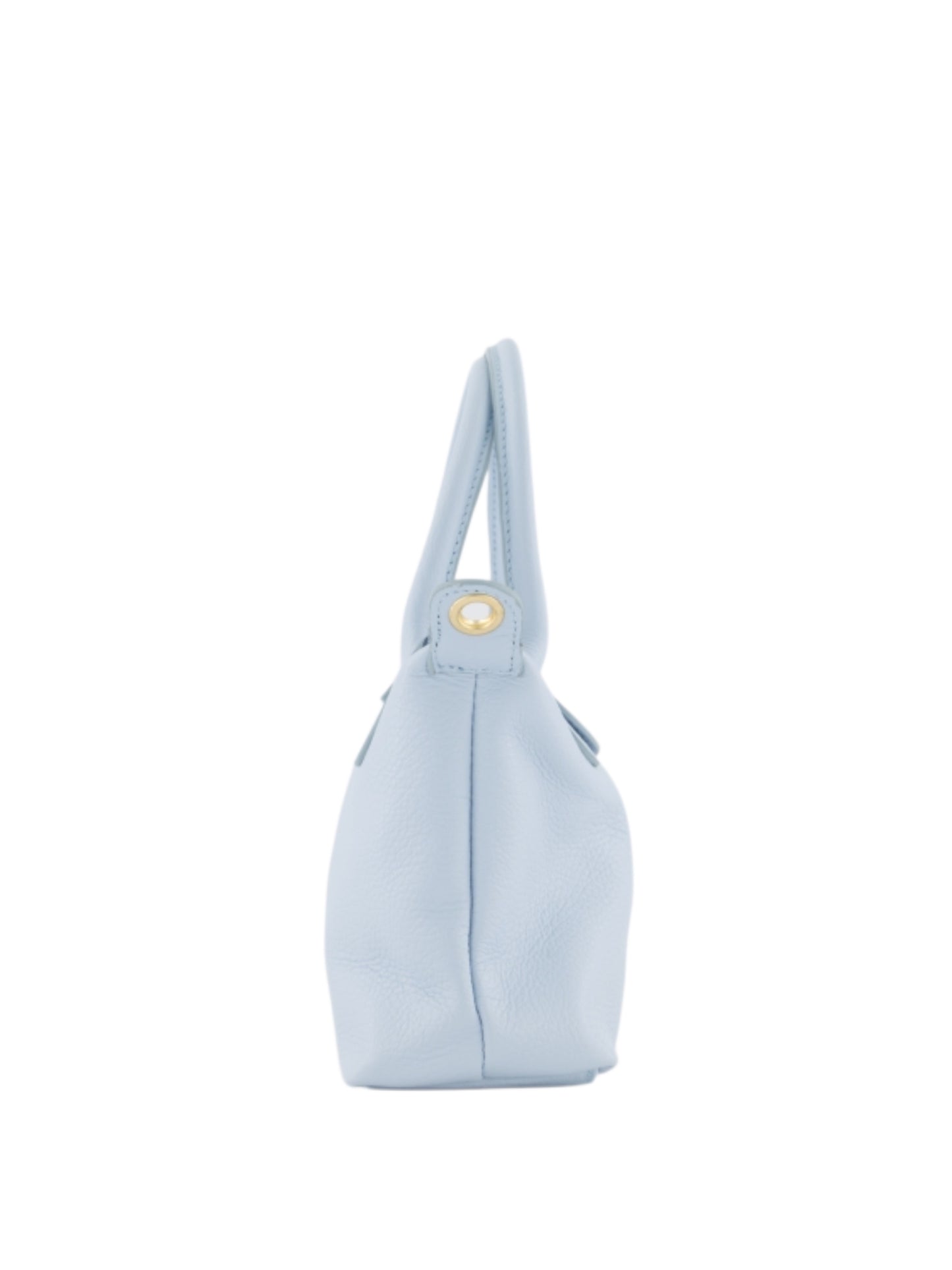 Tas Leder Chantal Lichtblauw - Peet kleding