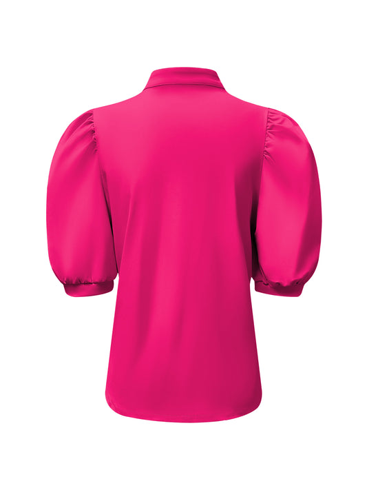 Triple Nine - Travel Blouse Emilie Fuchsia - 5934 - Peet kleding