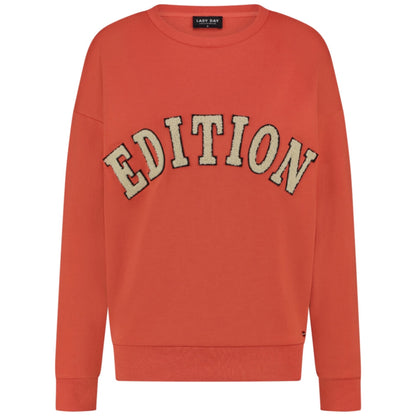 Lady Day Sweater Houston Lava Oranje - Peet kleding