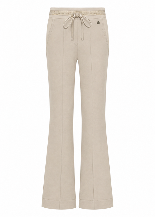 Triple Nine - Travel Broek Anna Beige - 2304 - Peet kleding