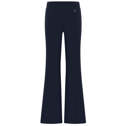 Triple Nine - Travel Broek Fleur Navy - 2301 - Peet kleding