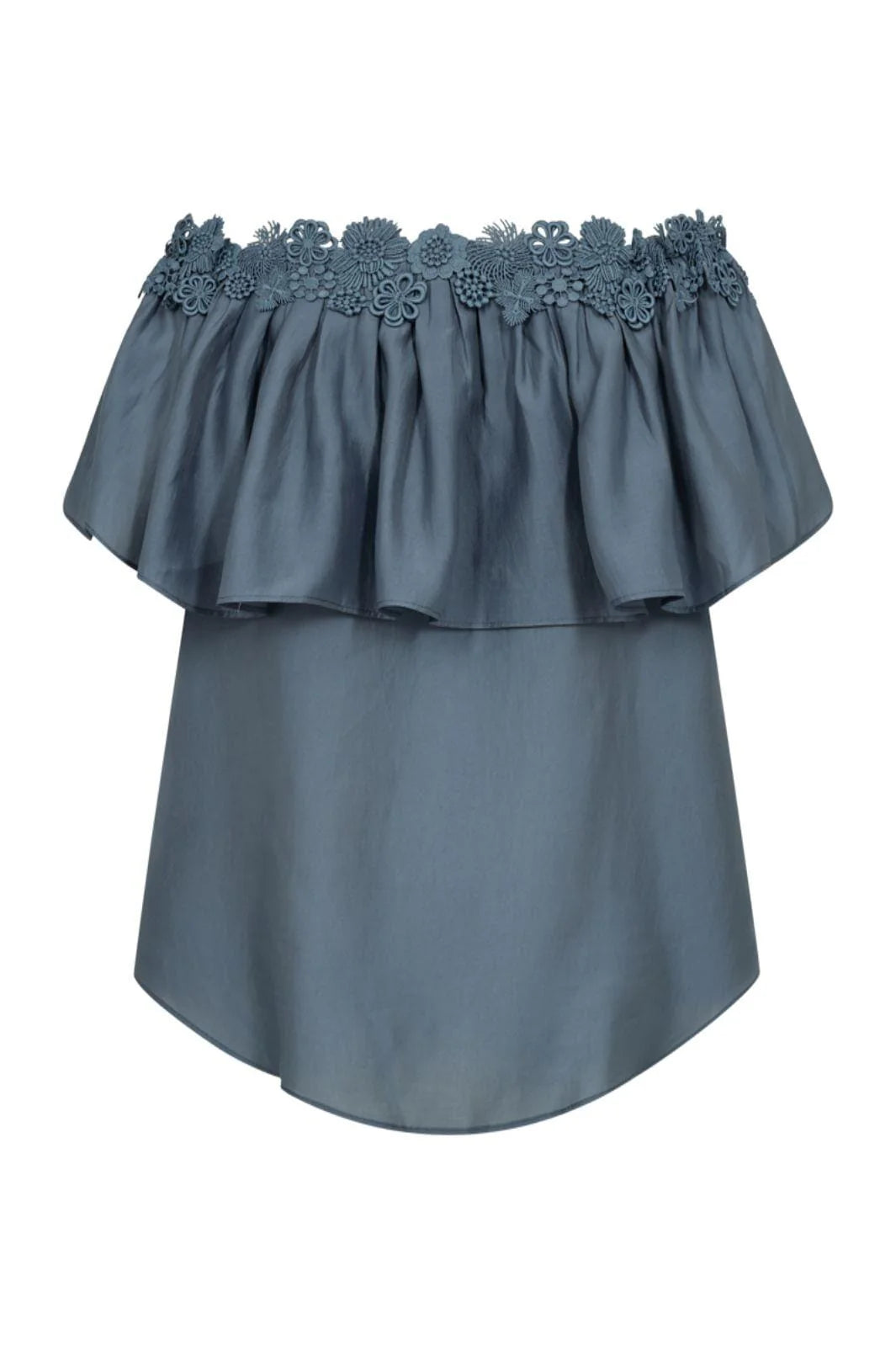 Copenhage Muse Top Molly Rafblauw