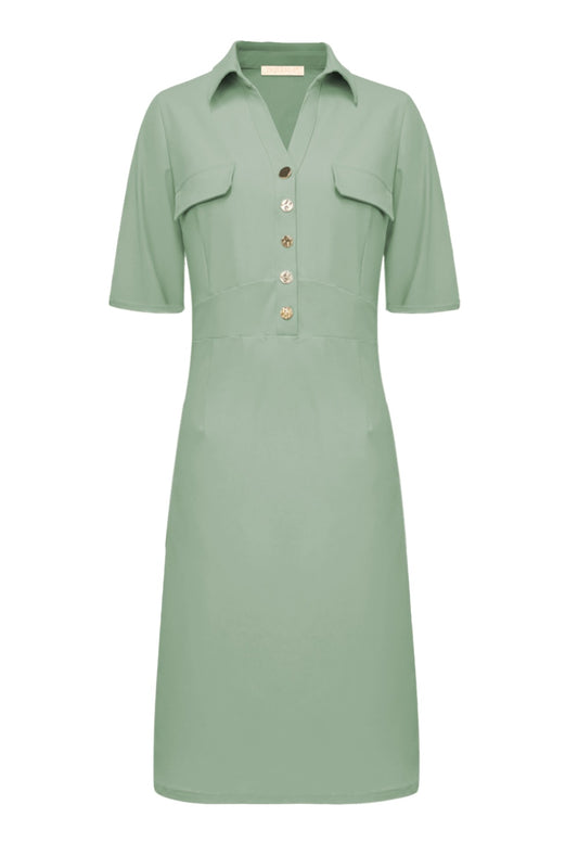 Triple Nine Travel Jurk Valerie Salie - 51827 - Peet kleding