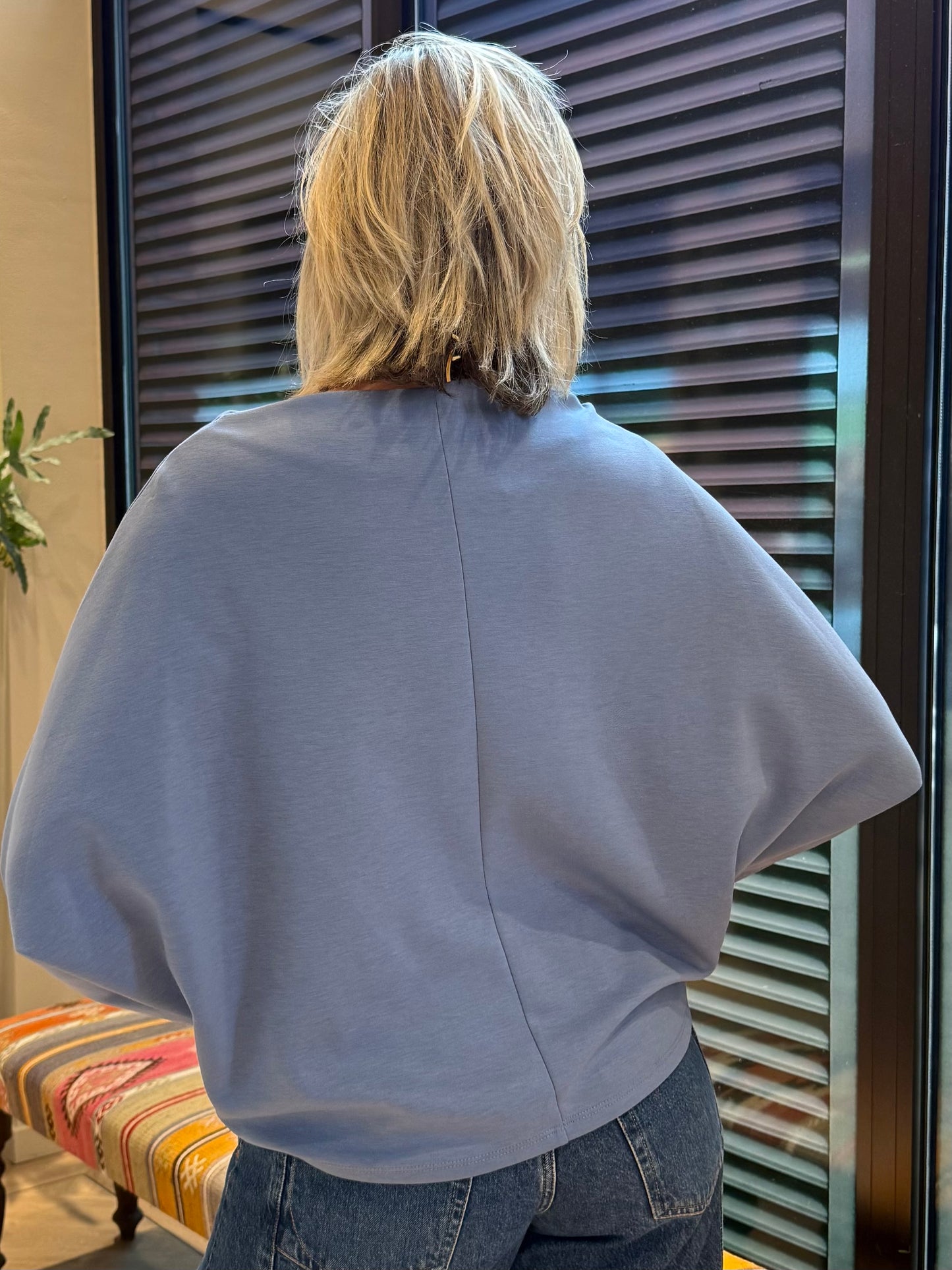 Azzurro Sweater Gaby Blauw - Peet kleding