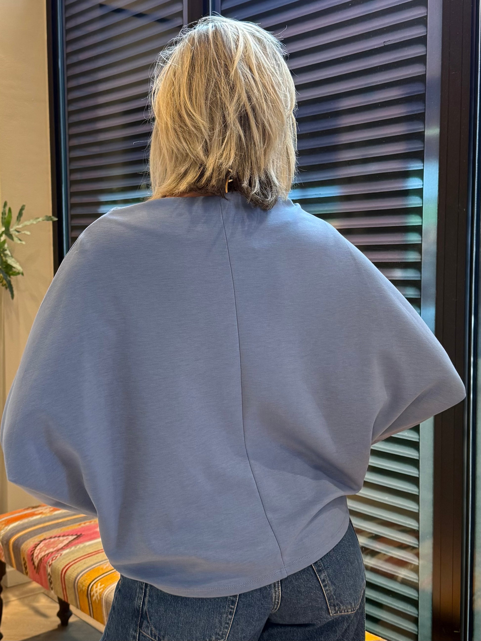 Azzurro Sweater Gaby Blauw - Peet kleding