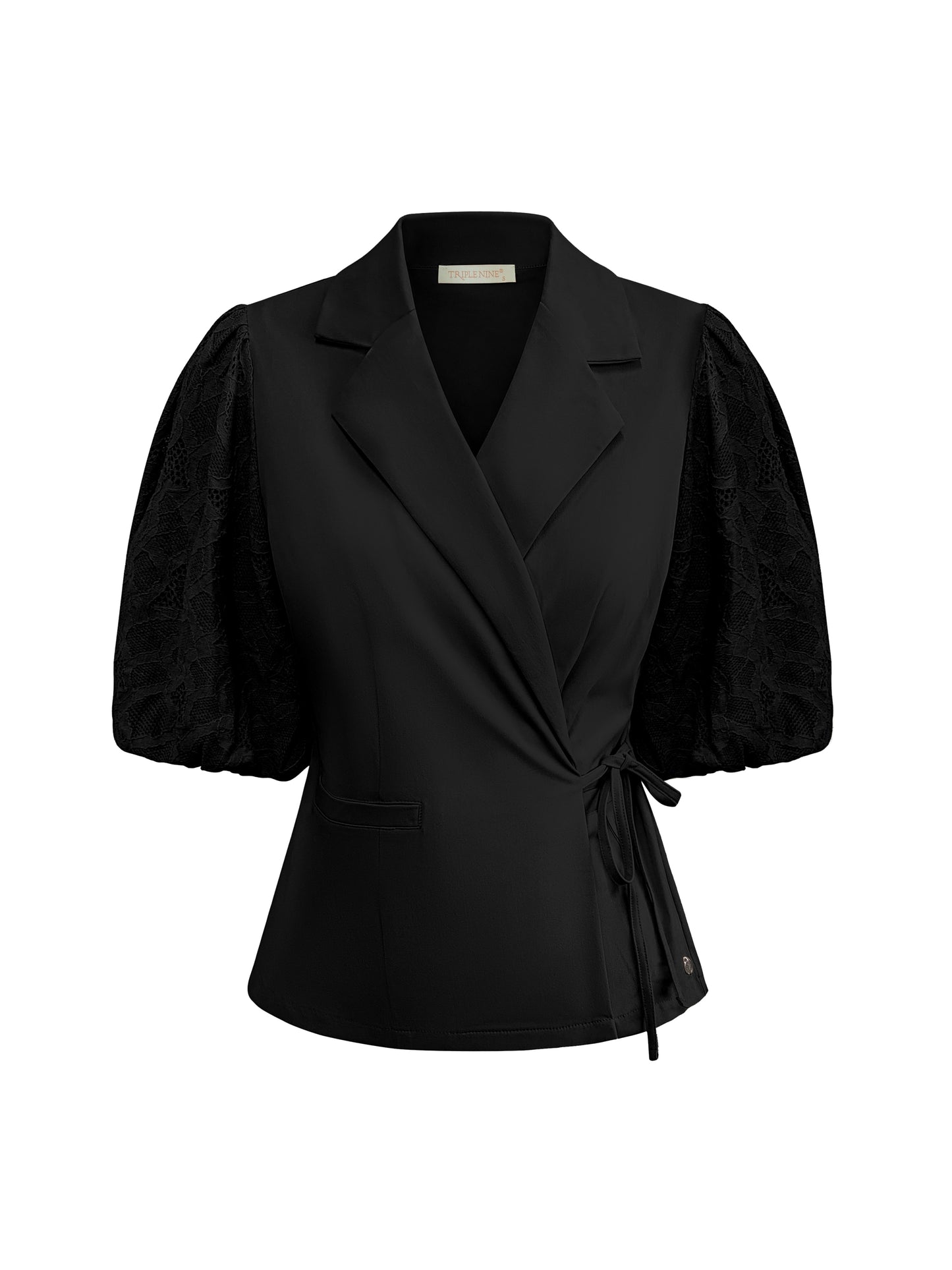 Triple Nine Travel Blazer Luay Zwart - 3909 - Peet kleding
