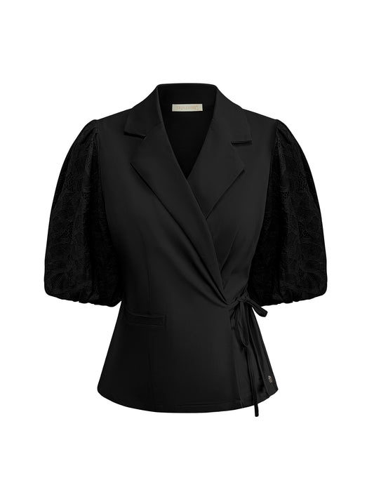 Triple Nine Travel Blazer Luay Zwart - 3909 - Peet kleding