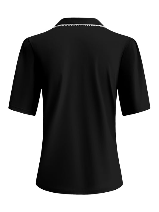 Triple Nine Travel Top Cherie Zwart - 6941 - Peet kleding