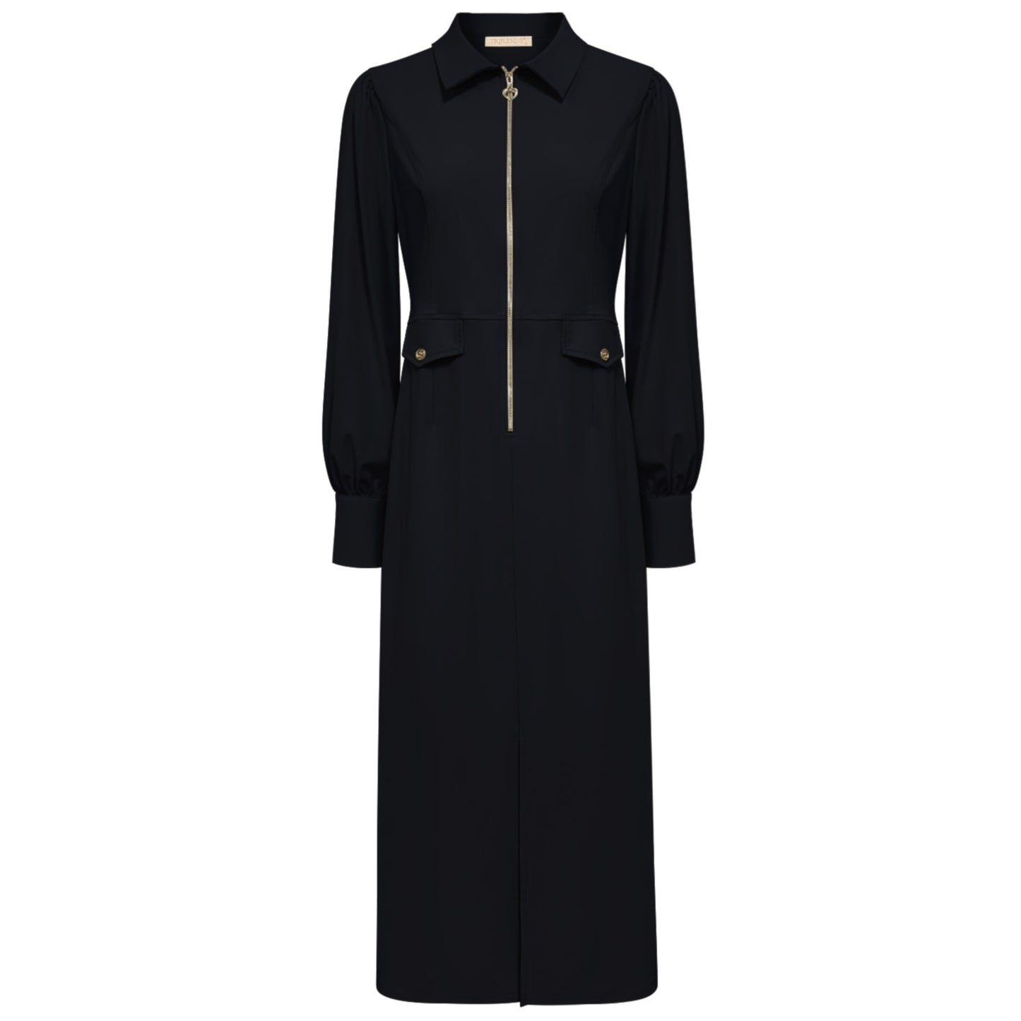 Triple Nine - Travel Jurk Melinna Zwart - 51814 - Peet kleding