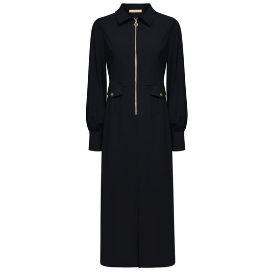 Triple Nine - Travel Jurk Melinna Zwart - 51814 - Peet kleding