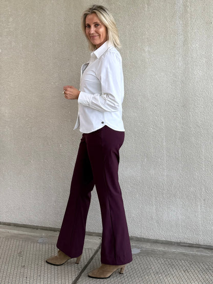 Triple Nine - Travel Blouse Moon Wit - 5919 - Peet kleding