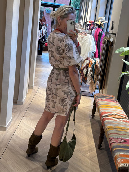 Azzurro Jurk Lisa Camoflage - Peet kleding
