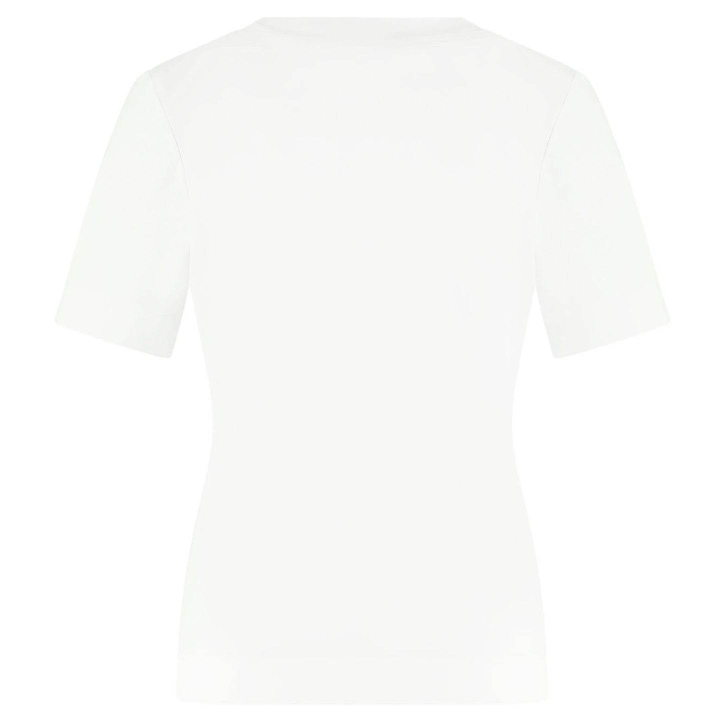 Azzurro Basic Tee Carol Wit - Peet kleding