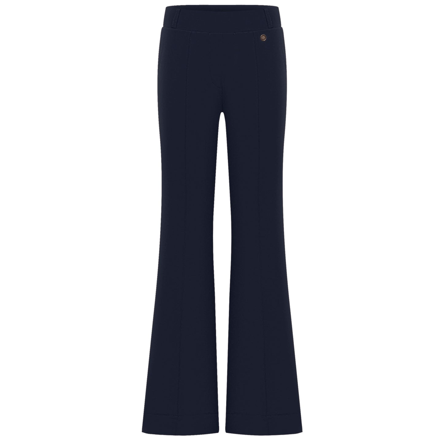 Triple Nine - Travel Broek Fleur Navy - 2301 - Peet kleding