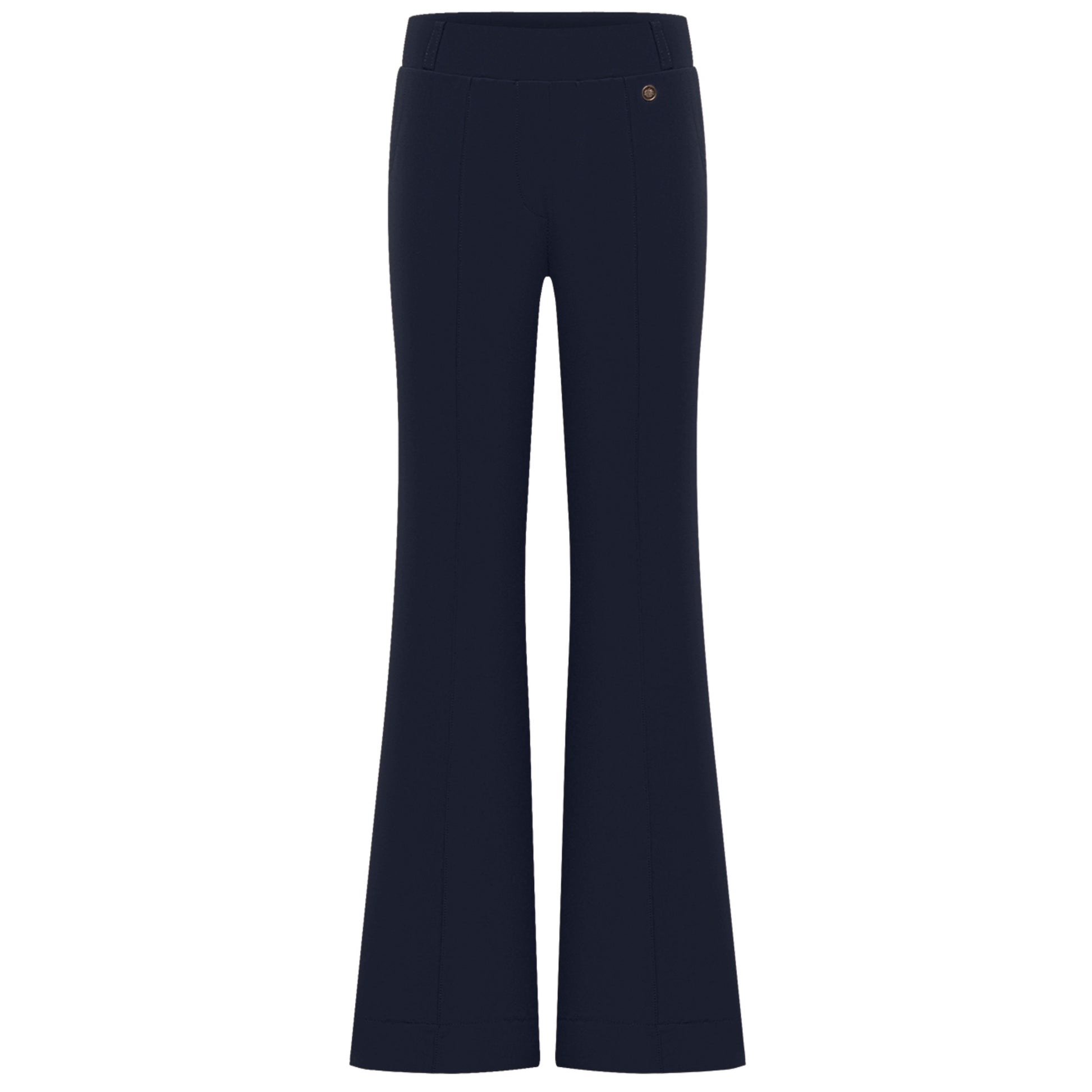 Triple Nine - Travel Broek Fleur Navy - 2301 - Peet kleding