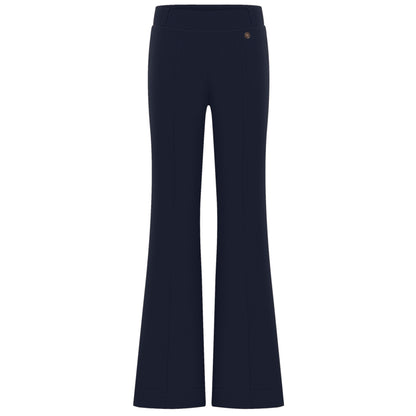 Triple Nine - Travel Broek Fleur Navy - 2301 - Peet kleding