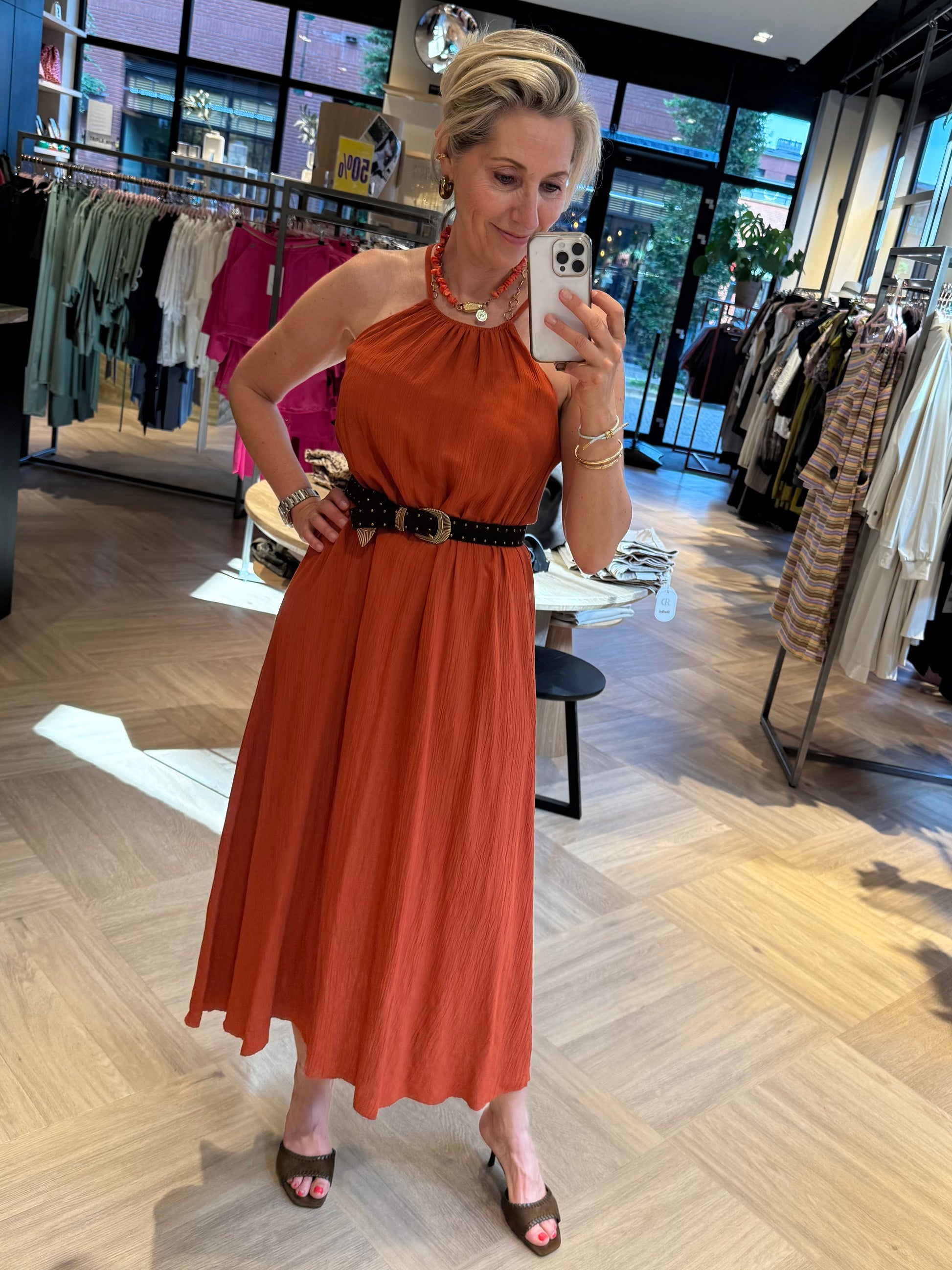 Jurk Camilla Brique - Peet kleding