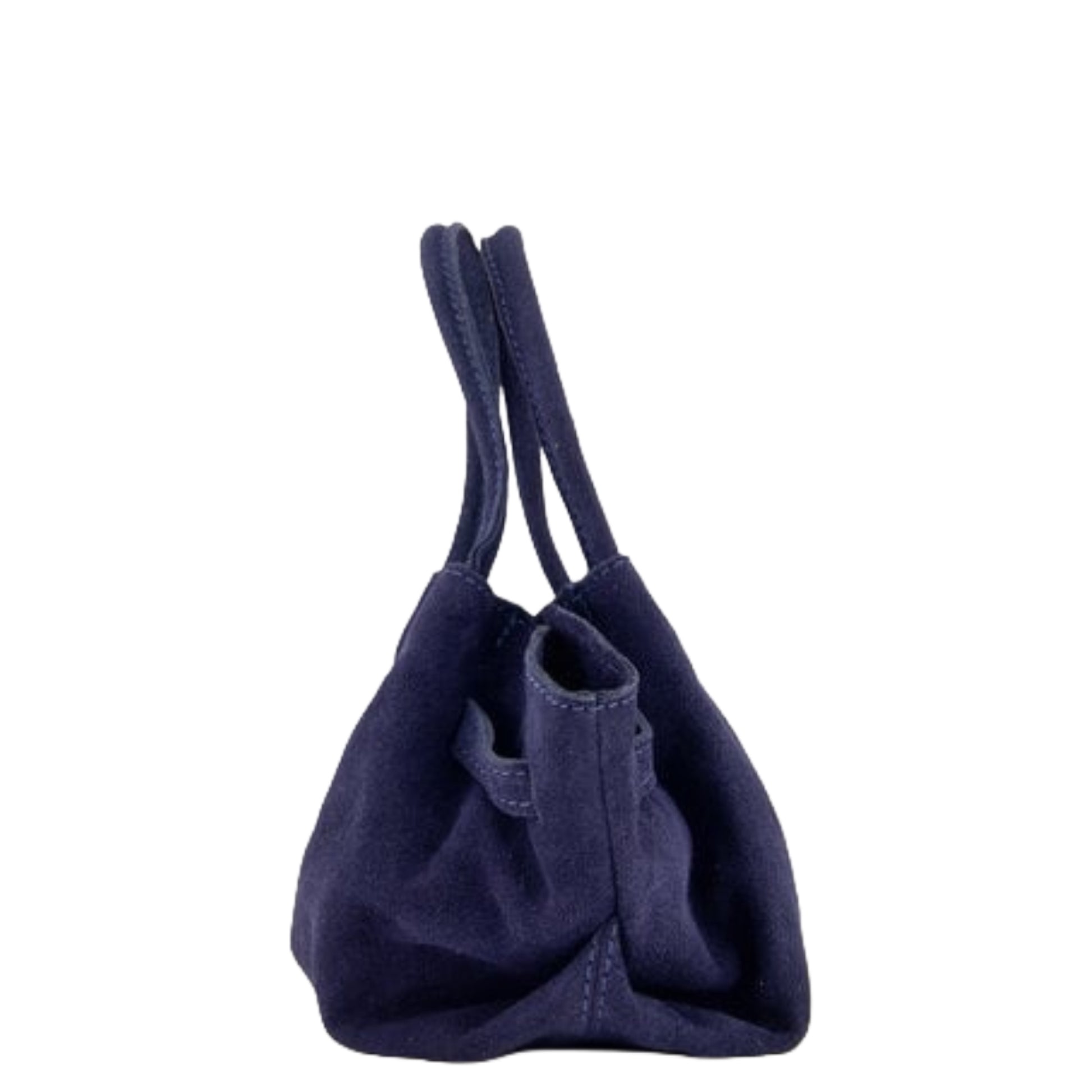 Handtas Leonie Suede Navy - Peet kleding