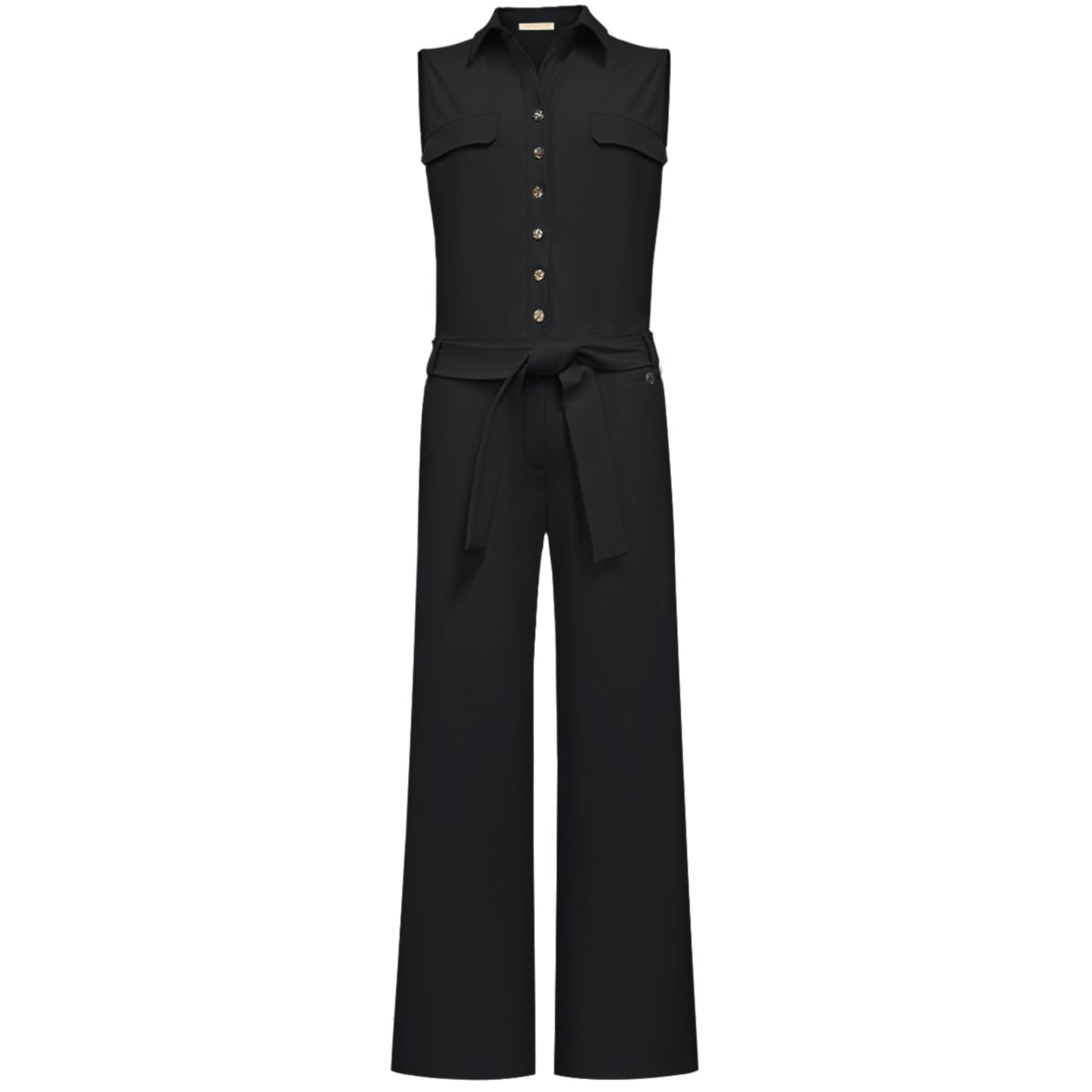 Triple Nine - Travel Jumpsuit Pebbles Zwart - 51901 - Peet kleding