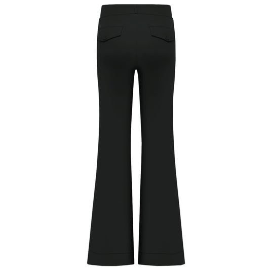 Triple Nine - Travel Broek Fleur Zwart - 2301 - Peet kleding